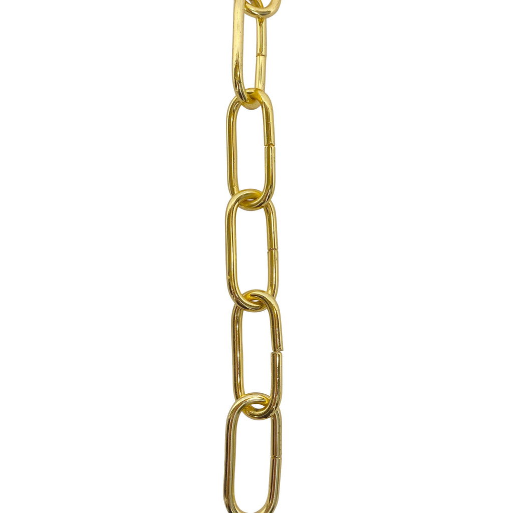 3ft Gold Chandelier Chain 3mm Iron Links