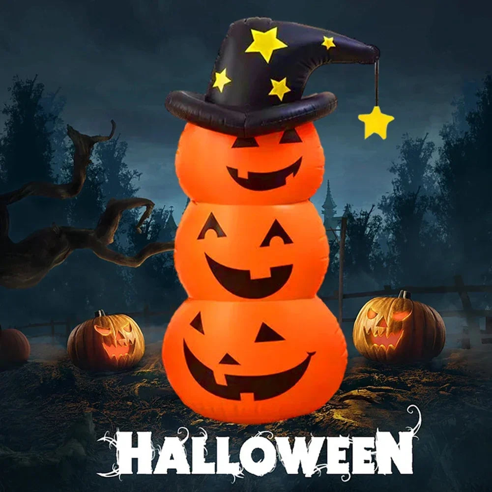 Halloween Inflatable Pumpkin Outdoor Yard Decor