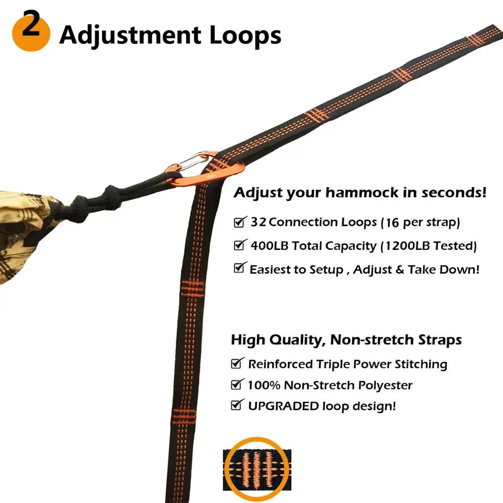 Adjustable Hammock Hanging Belts-2
