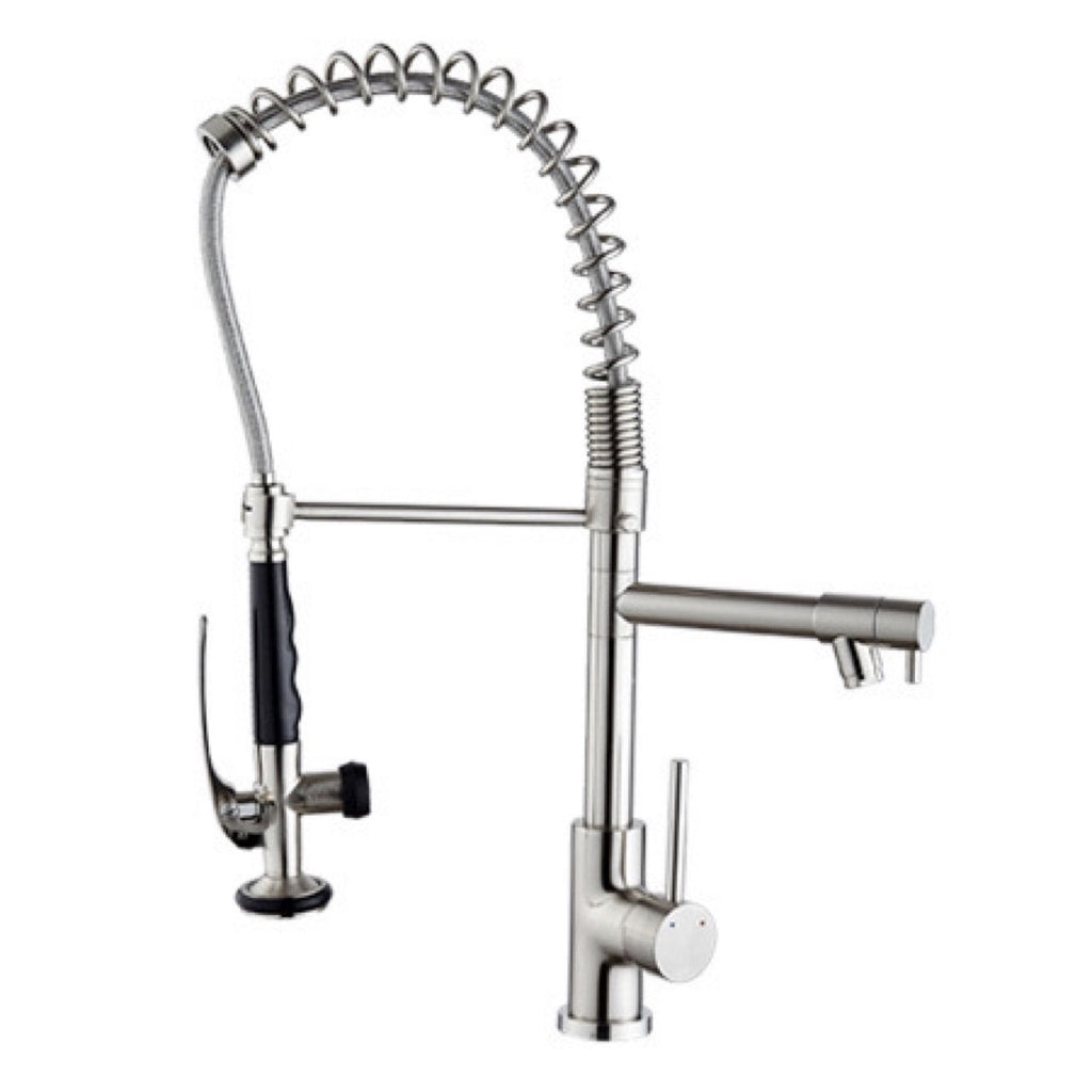 High-Pressure Copper Spring Kitchen Faucet