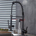 High-Pressure Copper Spring Kitchen Faucet