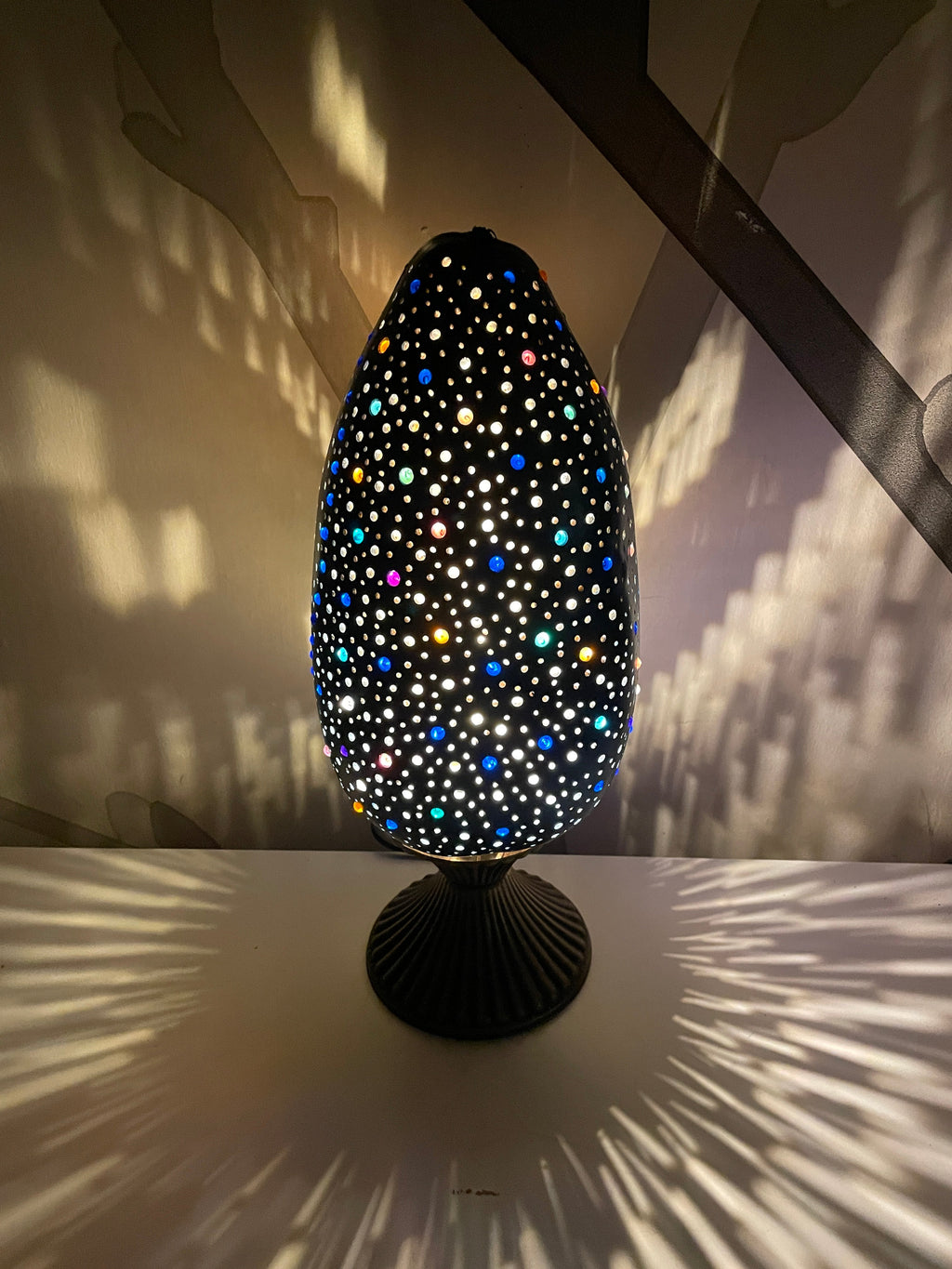 Gourd Lamp - Cat & The Moon