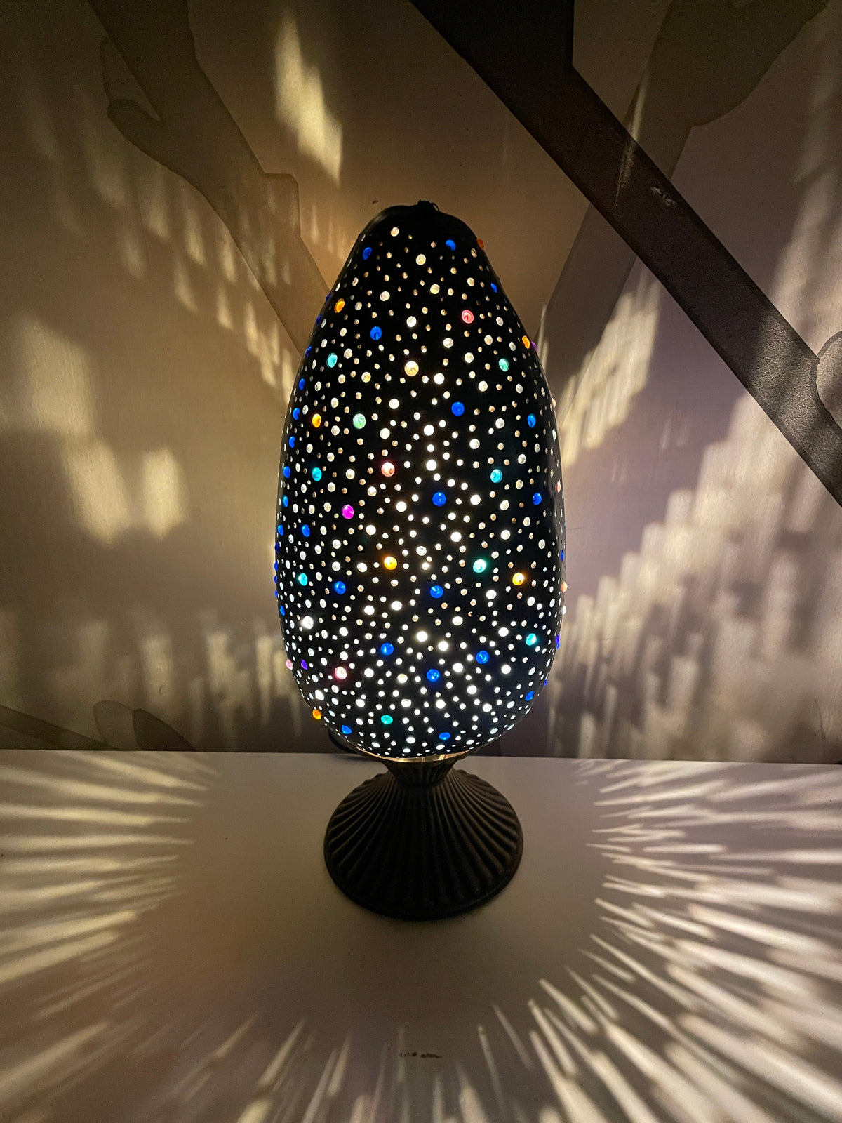 Gourd Lamp - Cat & The Moon