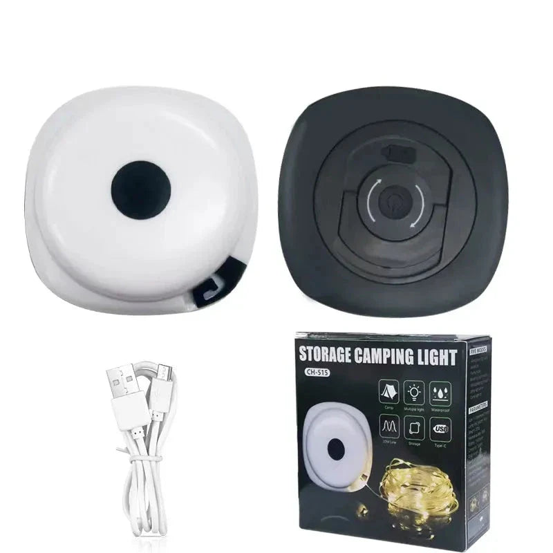 NNEOBA LED String Lights Rechargeable 10m Strip