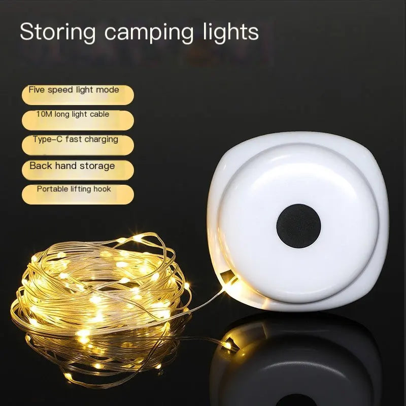 LED String Lights Rechargeable 10m Strip