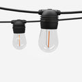 NNEDSZ 41m Solar Festoon Lights Outdoor LED String Light Christmas Party Decorations