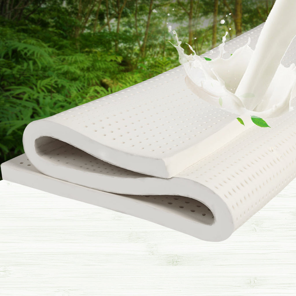 NNEIDS DreamZ Latex Mattress Topper King Natural