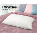 NNEDSZ Bedding Set of 2 Visco Elastic Memory Foam Pillows