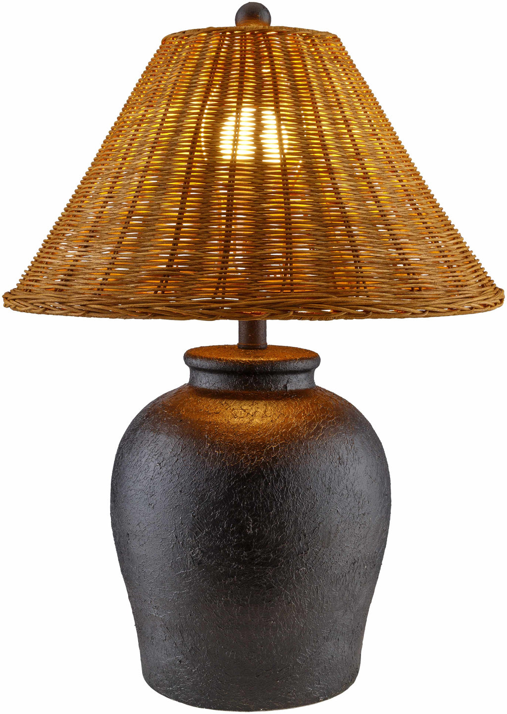 Mistelbach Straw Table Lamp