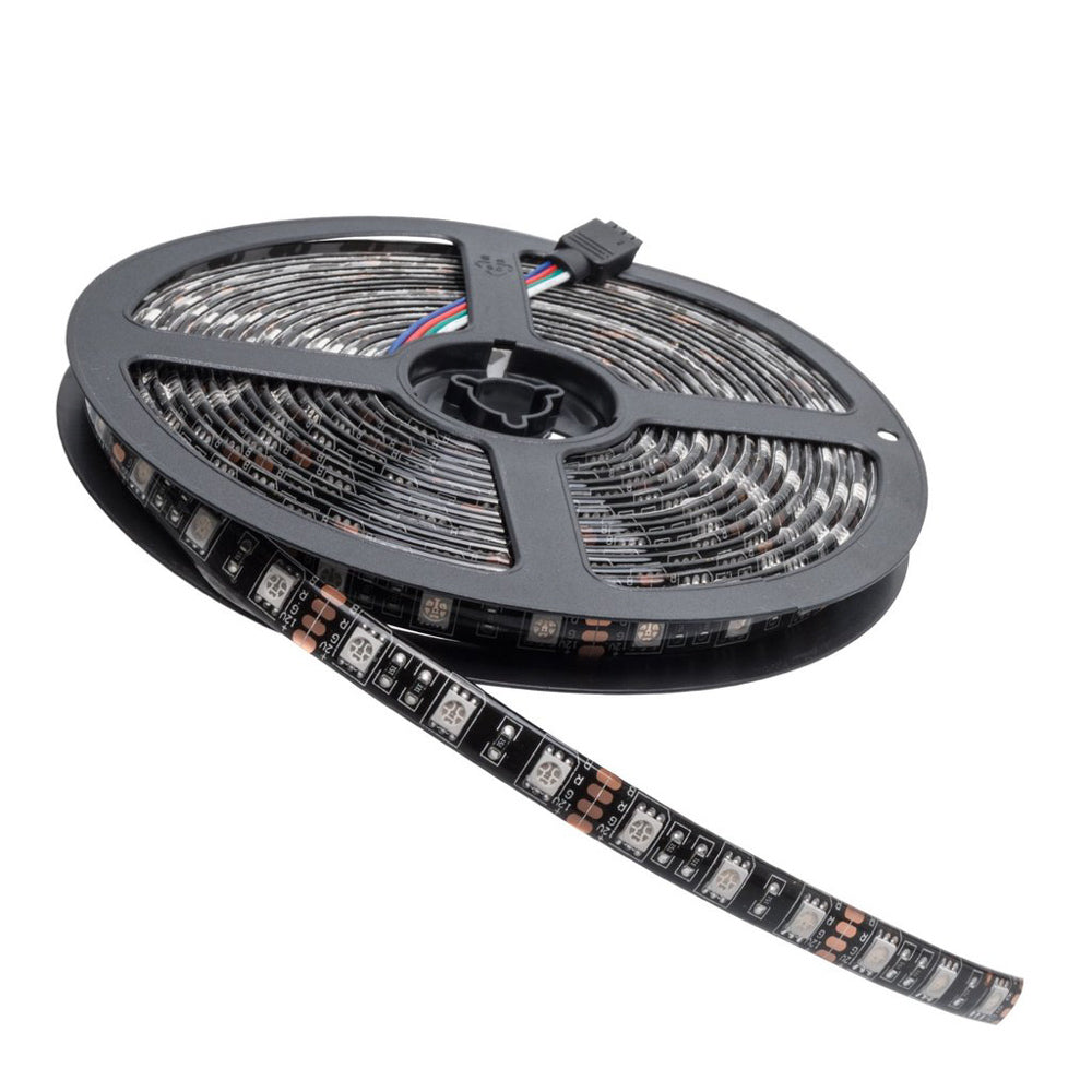 Exterior Black Flex LED 12in Strip Amber - 3804005