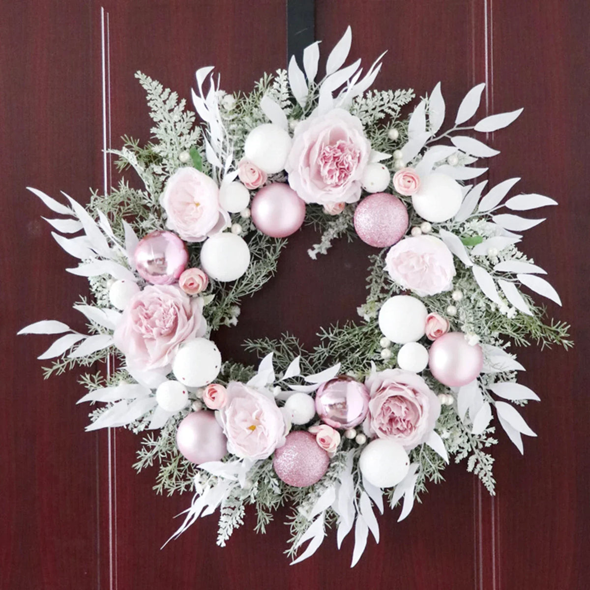 Christmas Wreath Artificial Garland for Holiday Decor