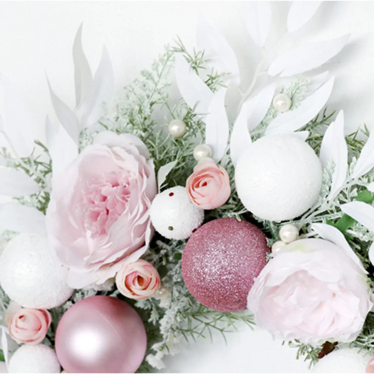 Christmas Wreath Artificial Garland for Holiday Decor