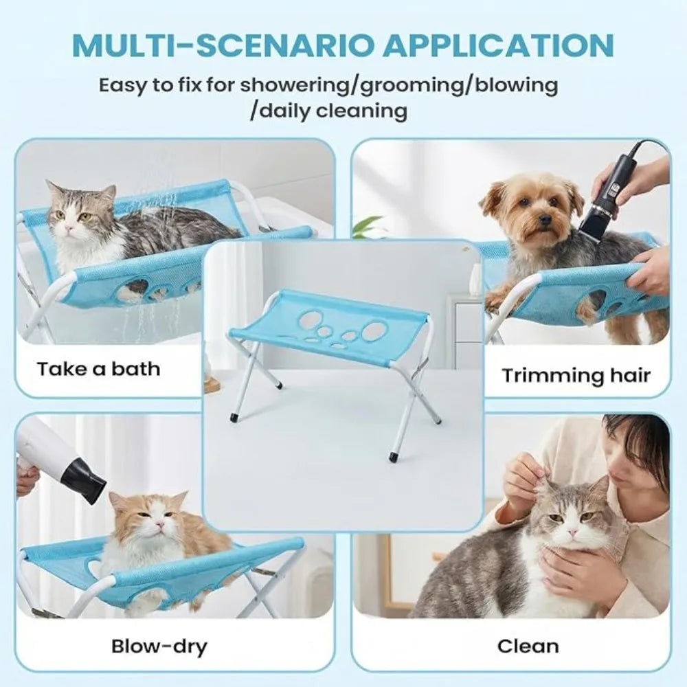 Pet Grooming Hammock with Stand
