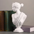 Goddess Artemis Bust Sculpture - Greek Mythology Home Decor and Artistic Gift