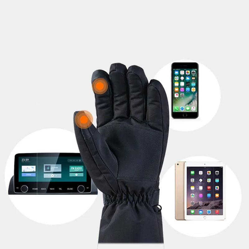 Electric Heated Skiing Gloves