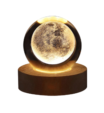 3D LED Night Light Galaxy Crystal Ball