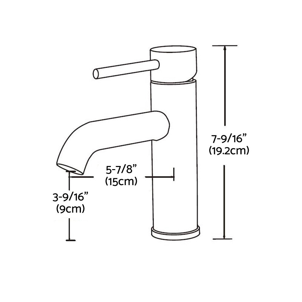 NNEDSZ Basin Mixer Tap Faucet Black