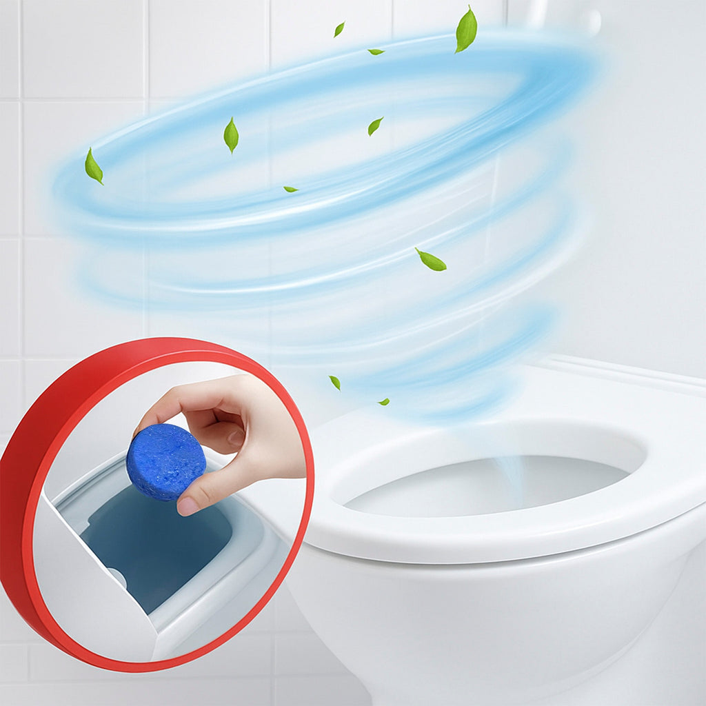 Pursonic Complete Cleaning Bundle – 2-in-1 Mini Wireless Vacuum & Air Duster + Cordless Power Scrubber Brush + Automatic Toilet Bowl Cleaner Tablets