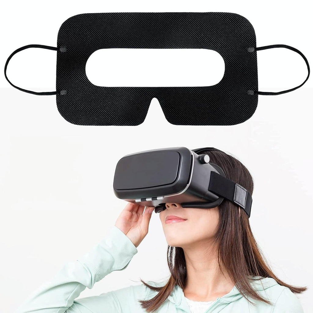 NNEIDS 100 Eye Mask Pads For 3D Glasses - Vr Compatible