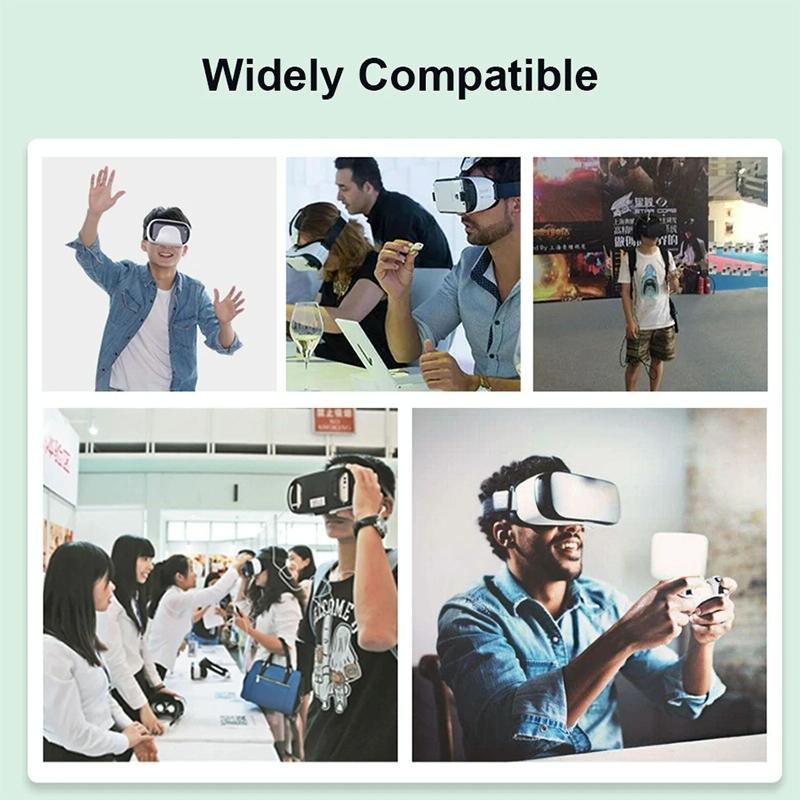 NNEIDS 100 Eye Mask Pads For 3D Glasses - Vr Compatible