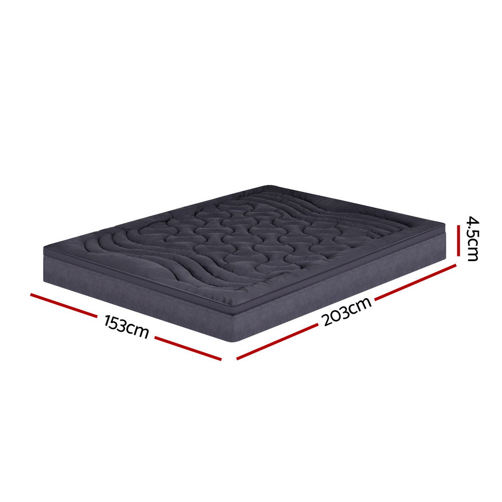 NNEDSZ Bedding Mattress Topper Pillowtop 3-Zone Queen
