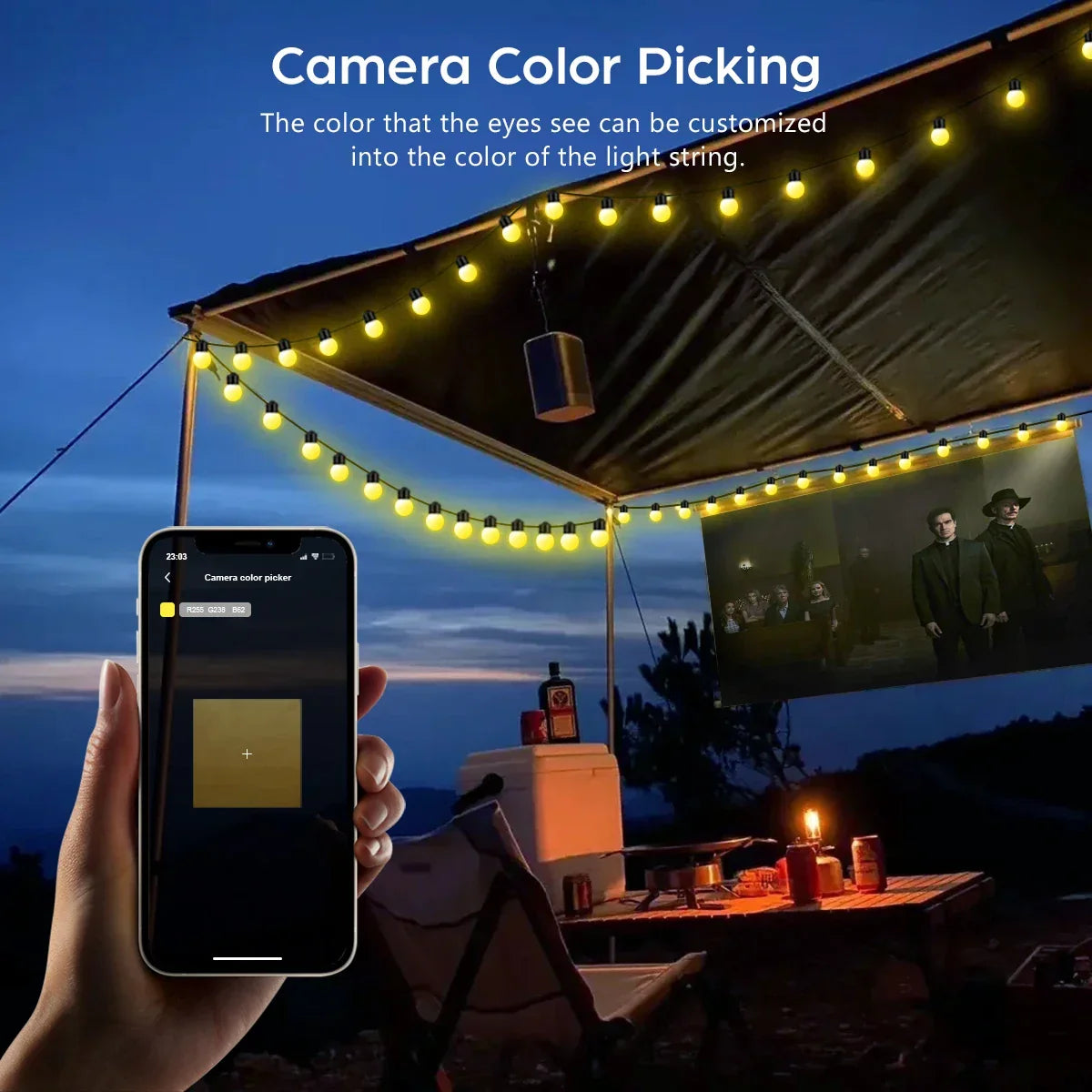 USB Bluetooth LED String Lights