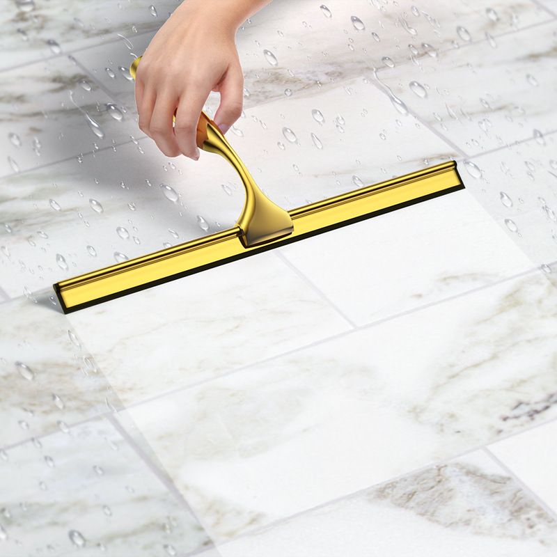Standard All-Purpose Shower Squeegee for Shower Doors, Bathroom, and Car Windshield - Stainless Steel Window Cleaner - 10 inch