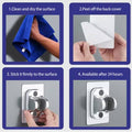 Shower Holder Adjustable Shower Wand Holder, for Shower Kids Shower Bathroom Shower Self Adhesive Shower Head Holder