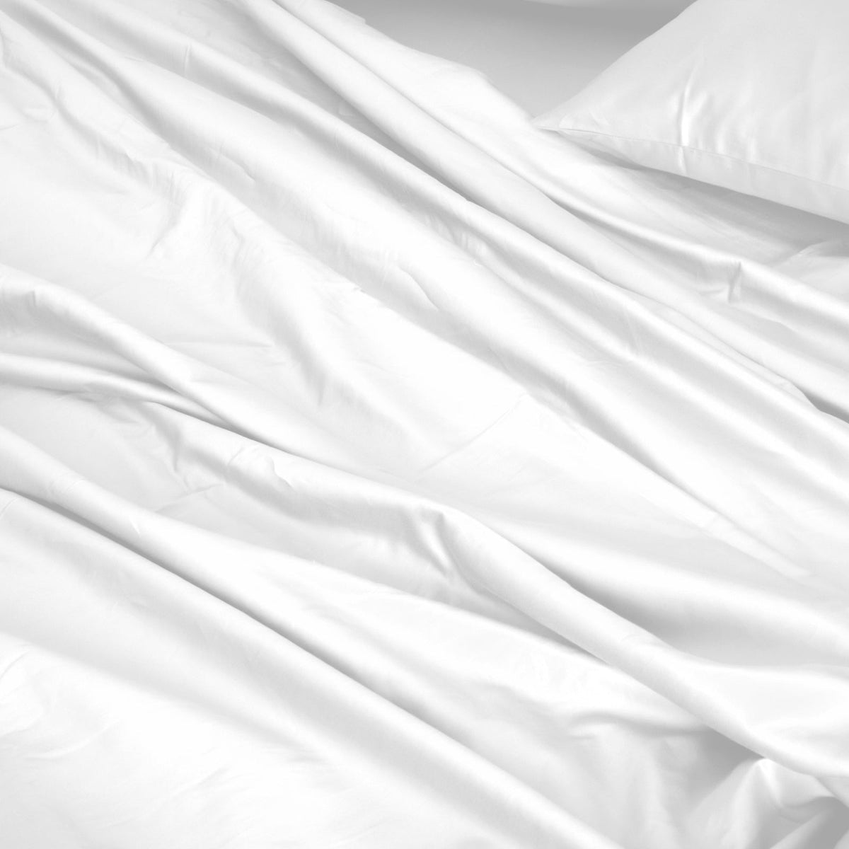NNEDSZ Comfort 1000TC Hotel Grade Bamboo Cotton Sheets Pillowcases Set Ultrasoft King White