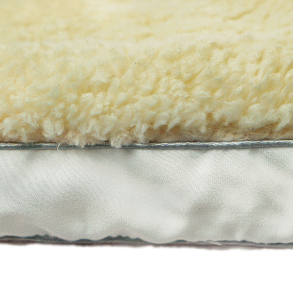 NNEDSZ 1600GSM Sherpa Winter Mattress Topper King