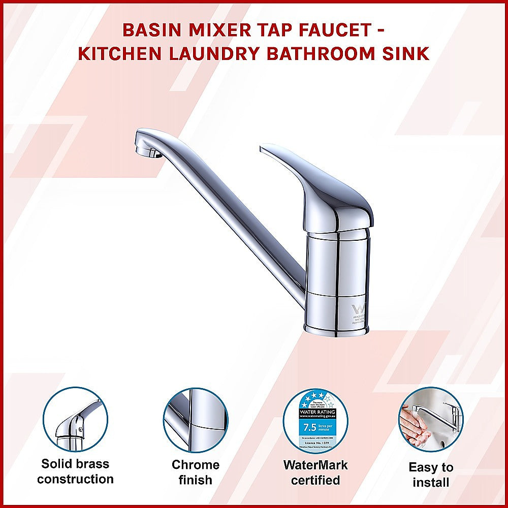 NNEDSZ Basin Mixer Tap Faucet -Kitchen Laundry Bathroom Sink