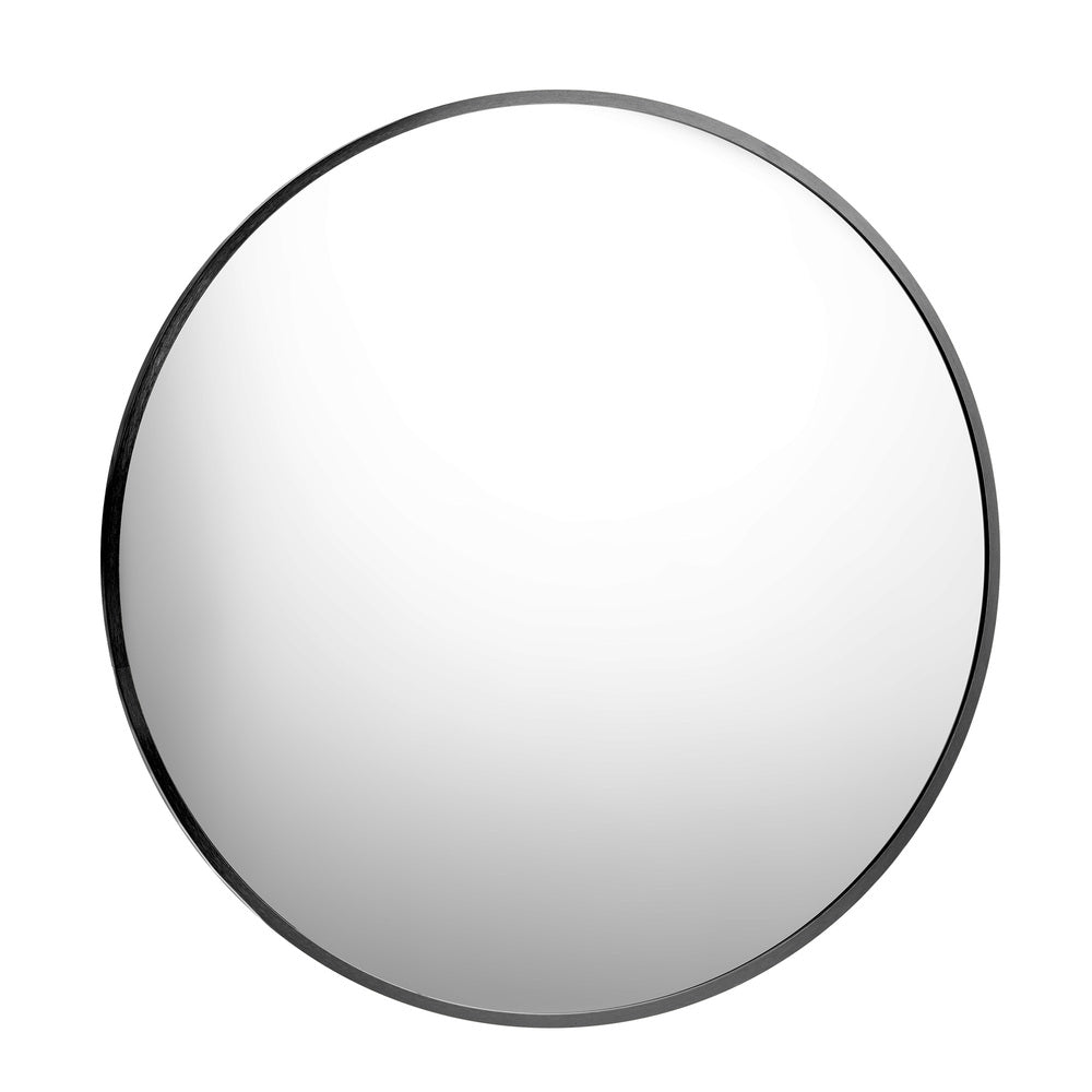 NNEED Wall Mirrors Round Black 80cm