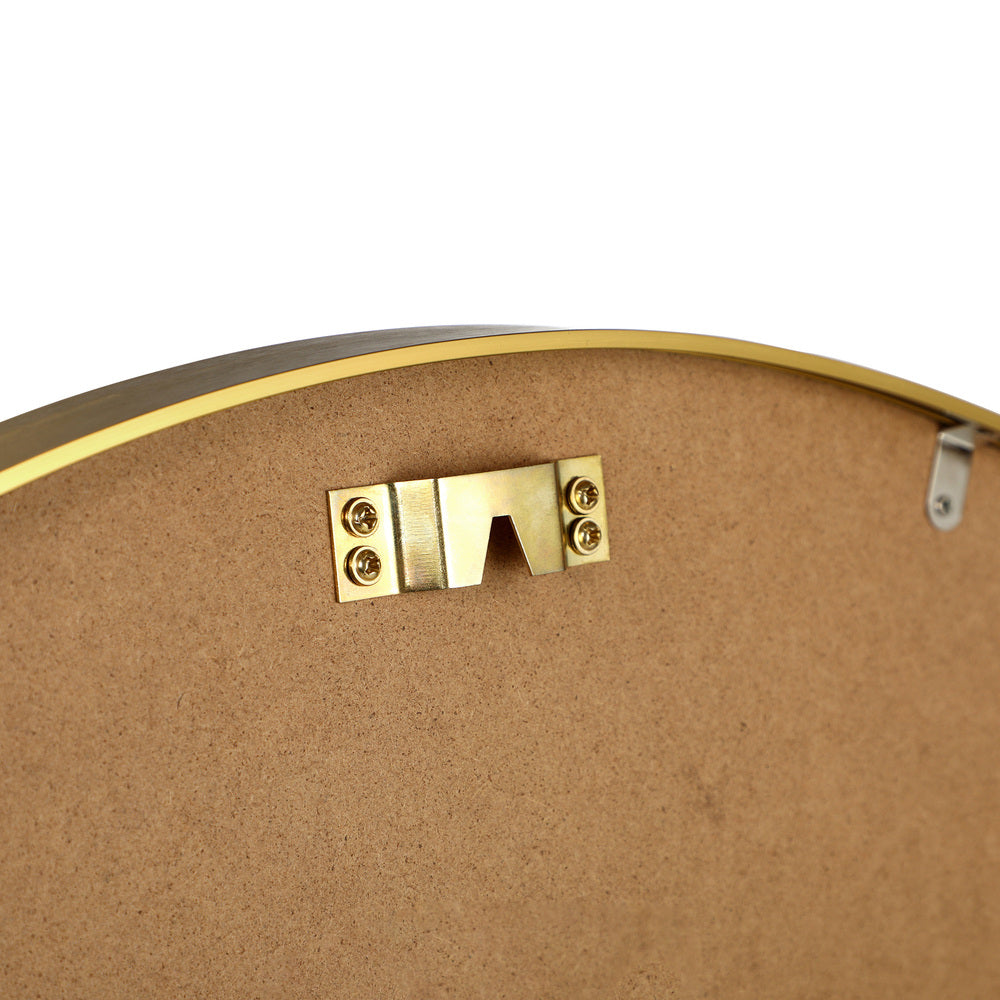 NNEED Wall Mirrors Round Gold 80cm