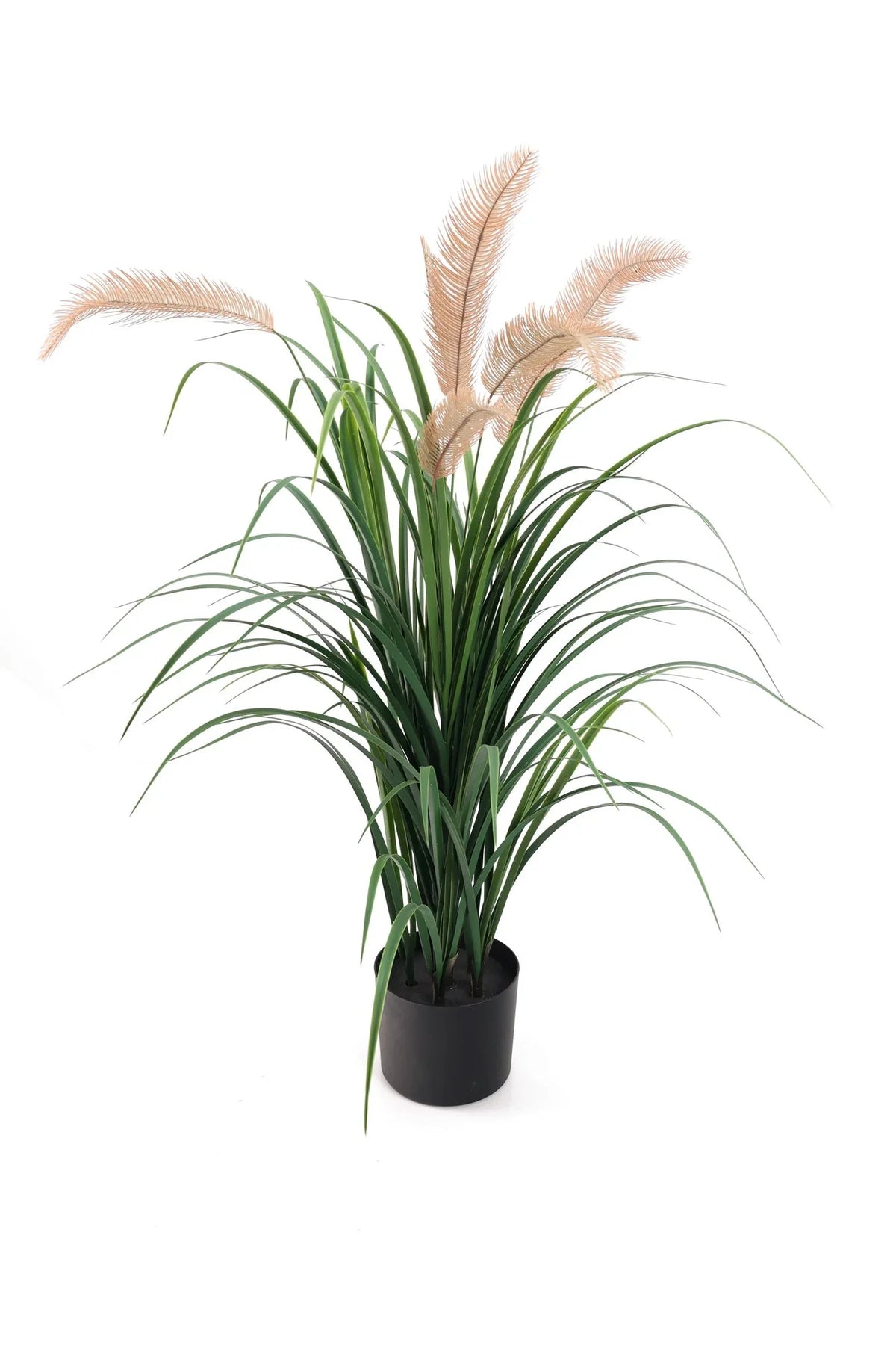 Artificial Flowering Reed Grass Plant 120cm - UV Resistant