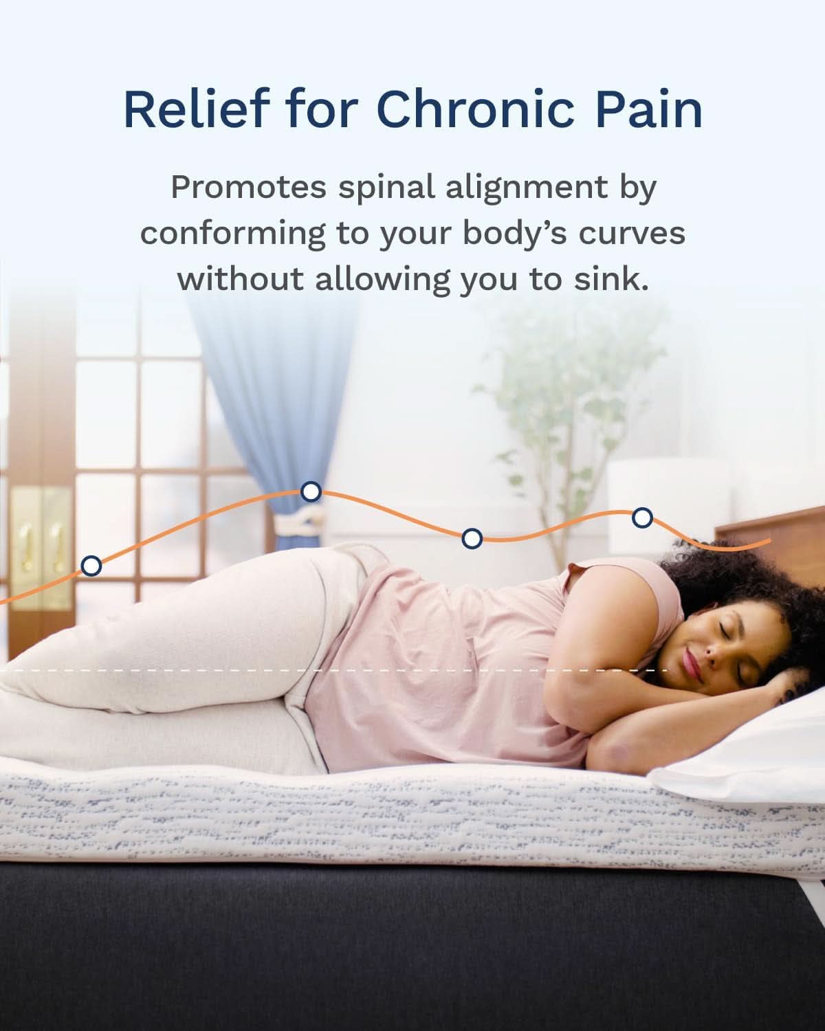 3 Inch Memory Foam Mattress Topper for Queen Sleep