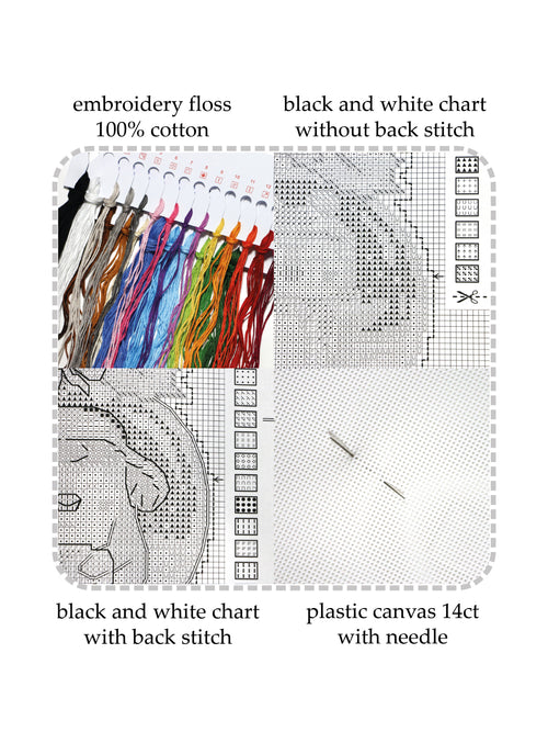 "Christmas Wreaths" 115CS Counted Cross-Stitch Kit