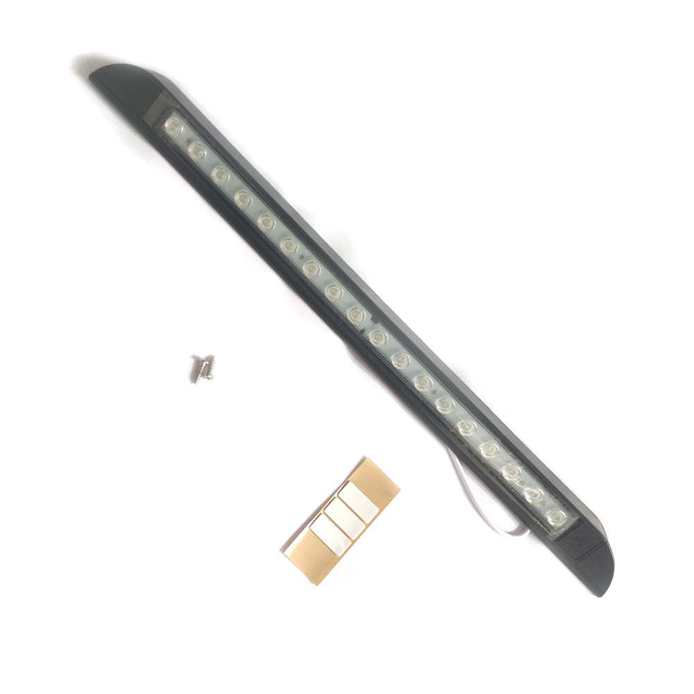 256mm 12V 9 LED Awning Light Strip Bar Suitable for Caravan Camper Boat Marine
