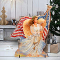 American Christmas Decor by D Gelsinger - Freedom Angel Holiday Outdoor Decor - 8461021F-0107