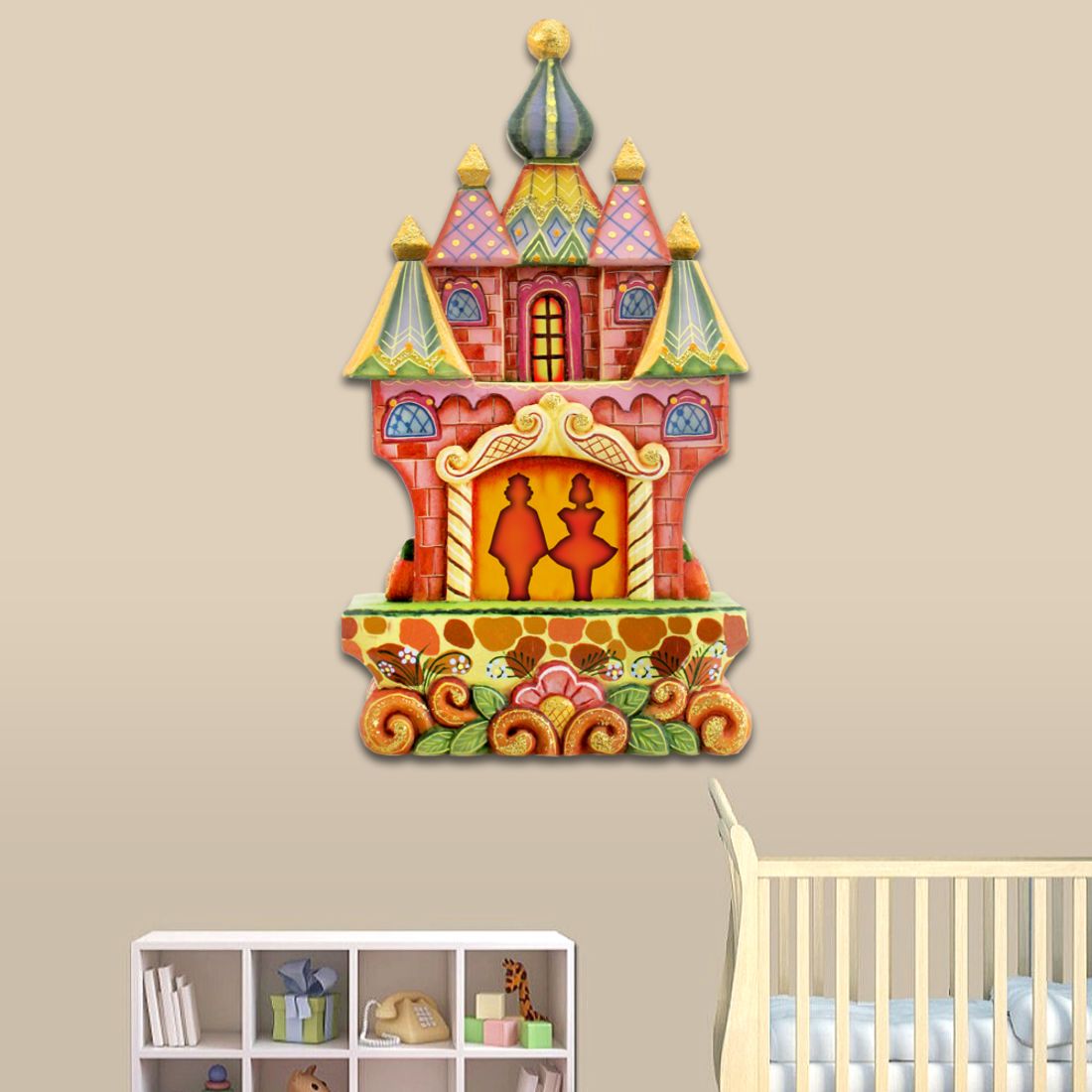 Fairy Castle Holiday Door Decor by G. DeBrekht - Christmas Decor - 8153315H