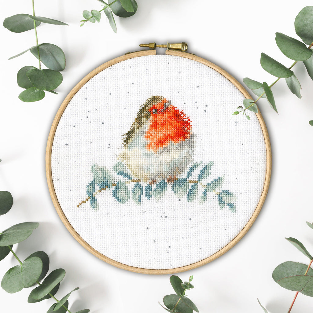 Eucalyptus Robin Counted Cross Stitch Kit by Bothy Threads XHD121P