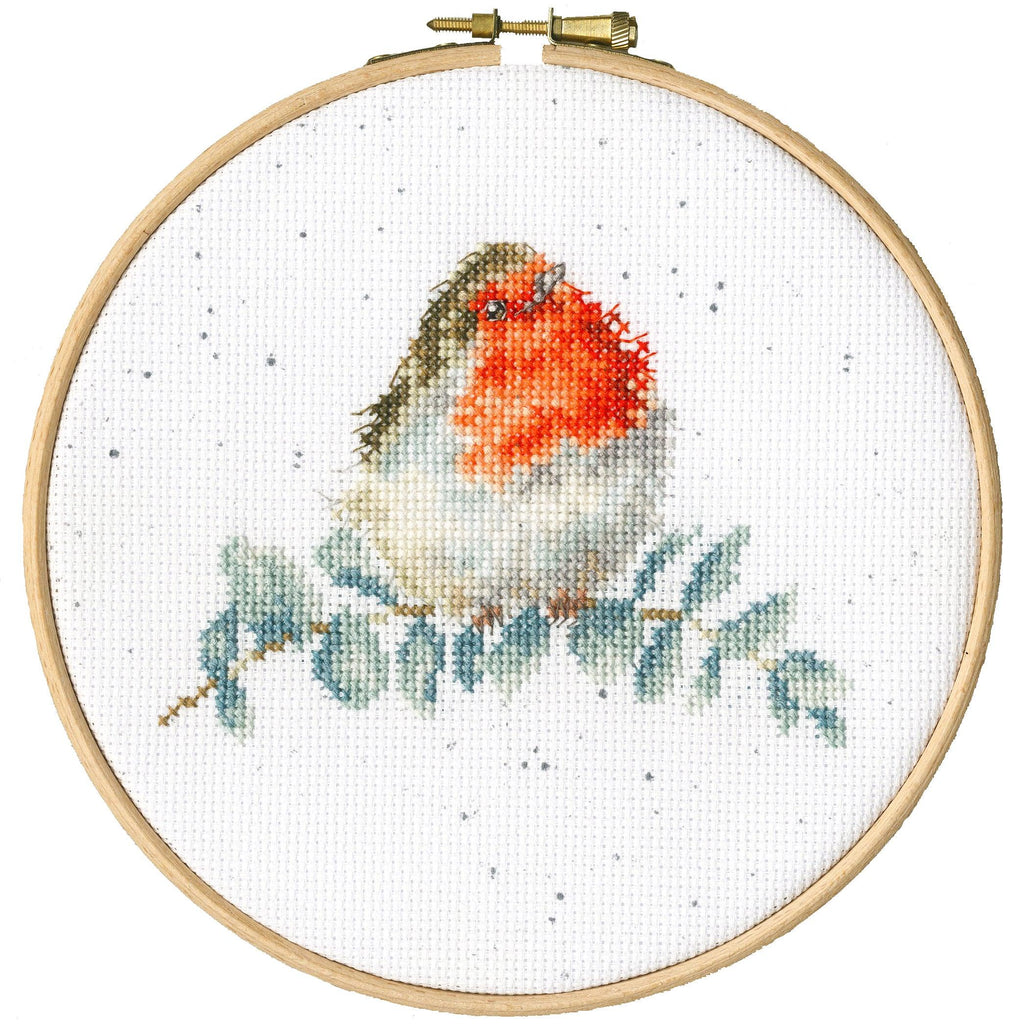 Eucalyptus Robin Counted Cross Stitch Kit by Bothy Threads XHD121P