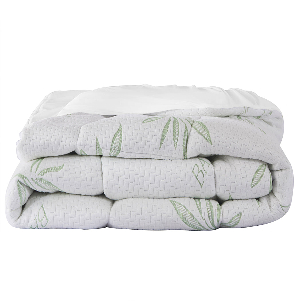 NNEIDS Dreamz Bamboo Pillowtop Mattress Topper King