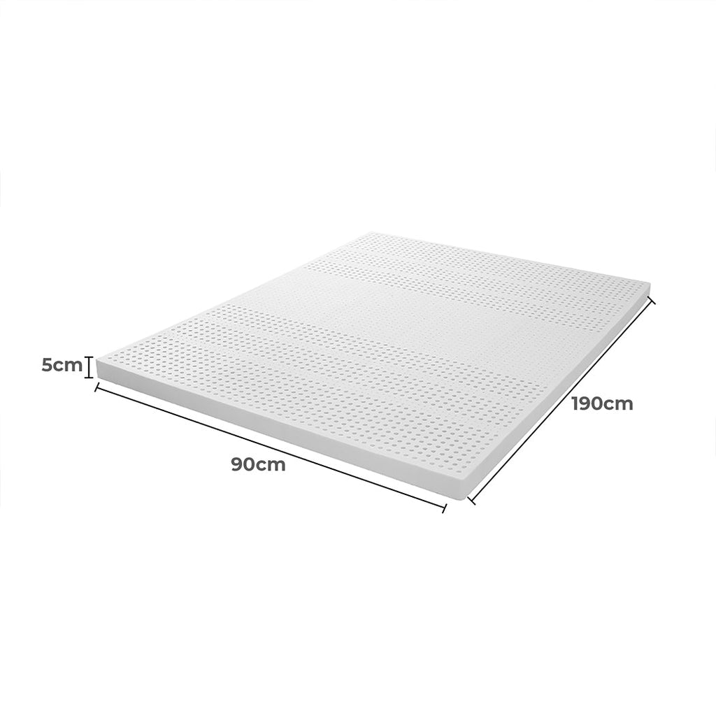 NNEIDS Dreamz Latex Mattress Topper Single
