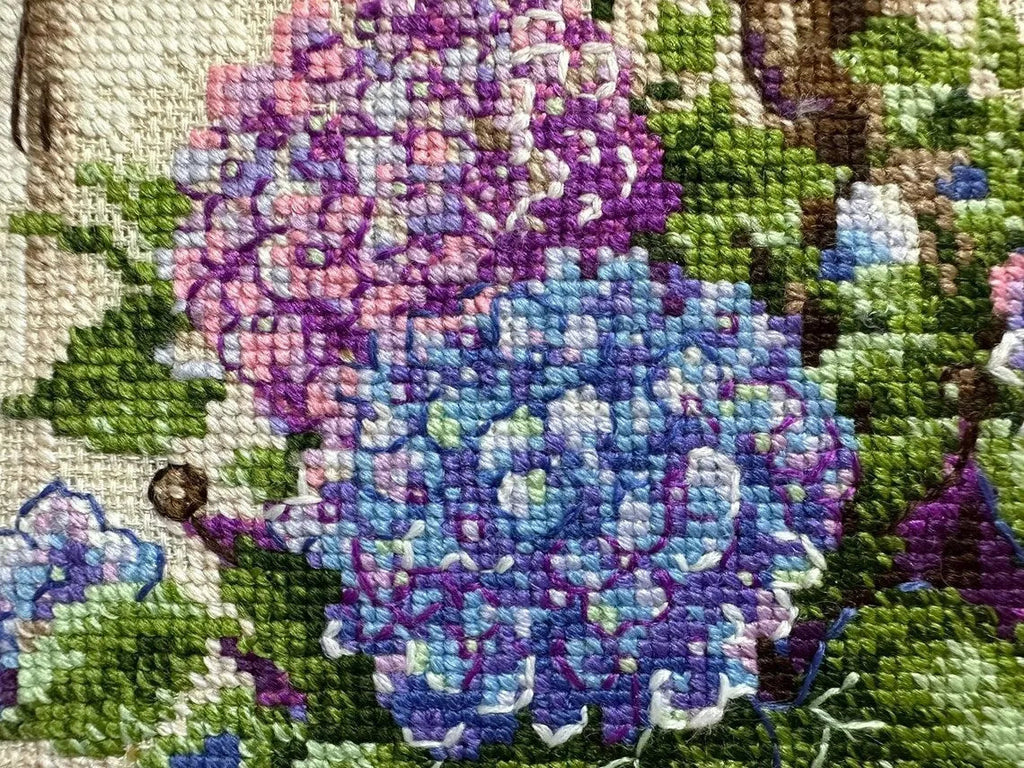 Umbrella Wreath Counted Cross Stitch Kit by Riolis R2087