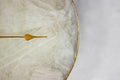 White Agate Round Wall Clock