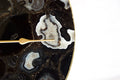 Black Agate Round Wall Clock