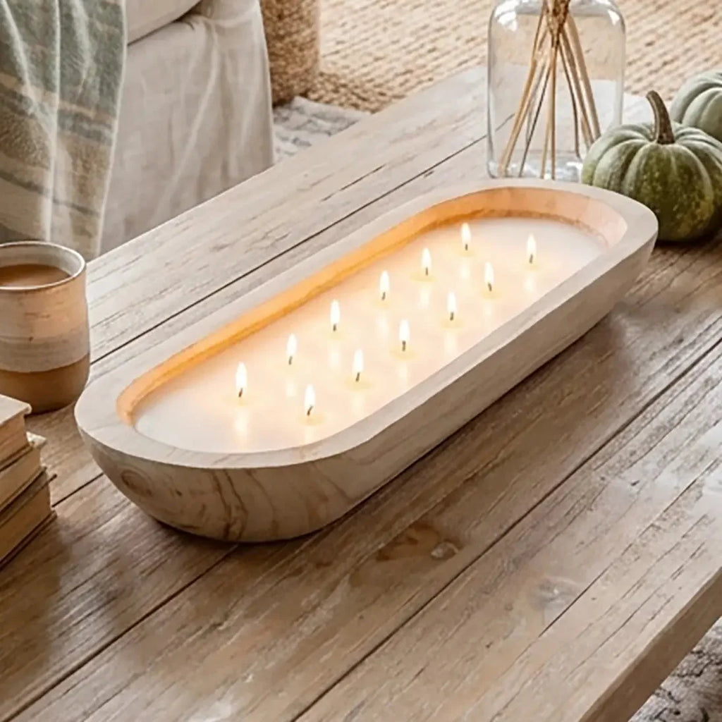 Palo Santo Wood Tray Candle