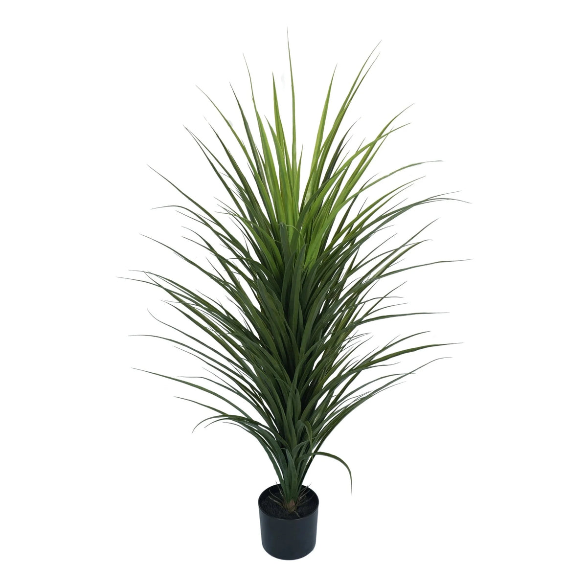 Potted Artificial Long Grass (Yucca Grass) 115cm UV Resistant