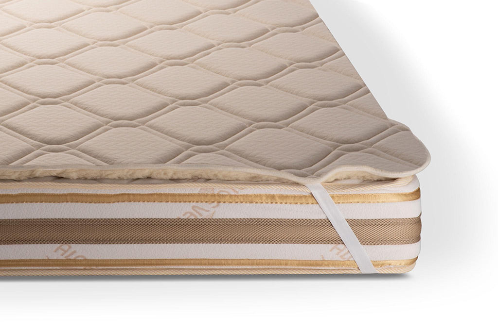 Reversible Wool Mattress Topper – Organic Cotton & Hemp, EU SIZE
