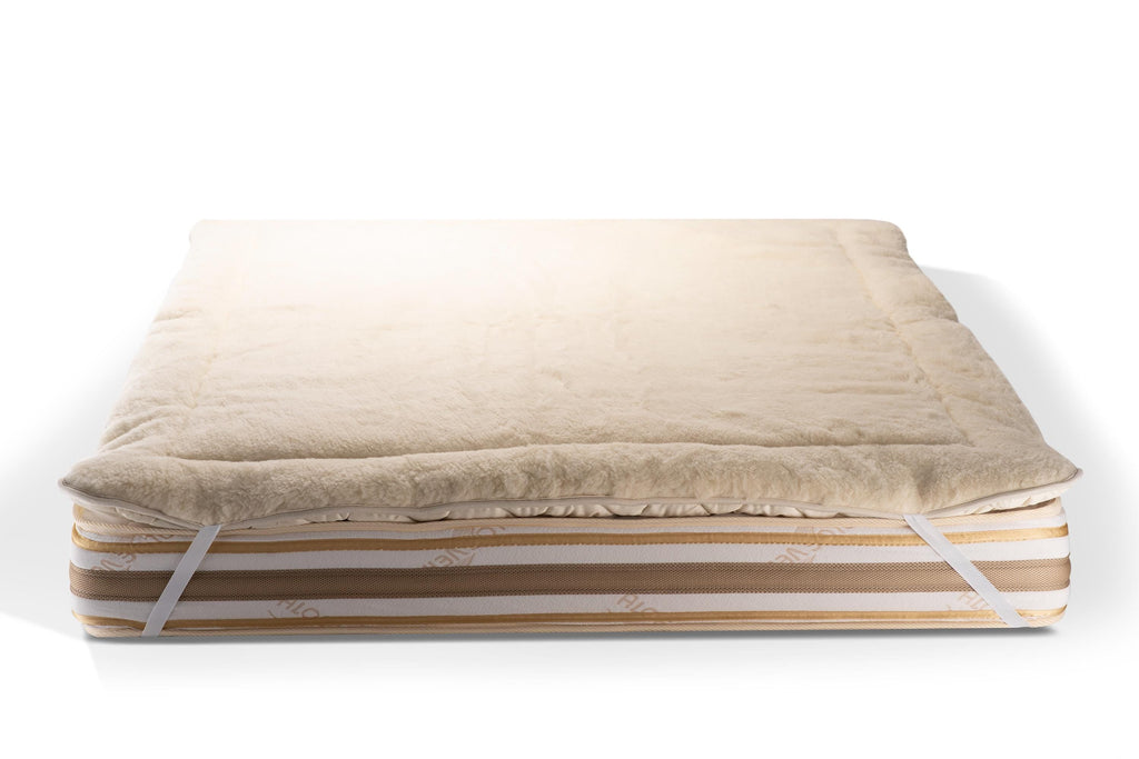 Reversible Wool Mattress Topper – Organic Cotton & Hemp, EU SIZE